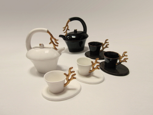 산호주전자 set